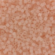 Miyuki Delica Perlen 11/0 - Matted transparent pink mist DB-1263 